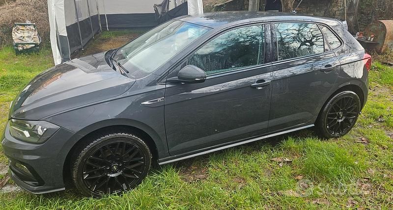 Usata VW Polo Highline 95 CV (69 kW) 2018 Grigio Utilitaria