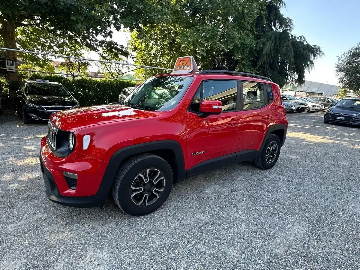 Usata Jeep Renegade Limited 150 CV (110 kW) 2019 Rosso SUV