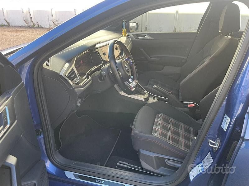 Usata VW Polo GTI 200 CV (147 kW) 2019 Blu Berlina