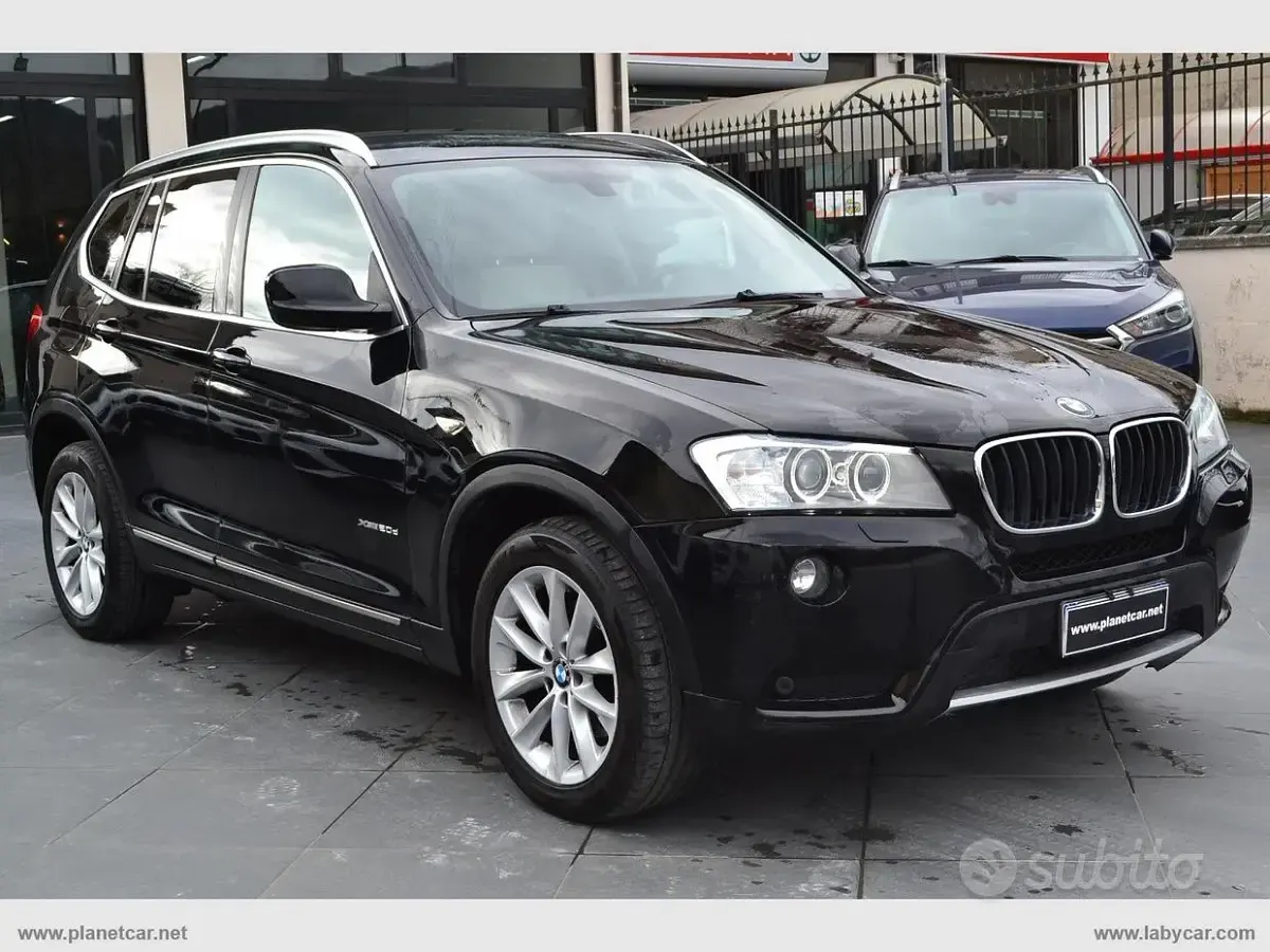 Usata BMW X3 184 CV (135 kW) 2013 Nero SUV