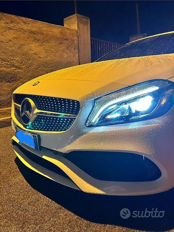 Usata Mercedes A180 109 CV (80 kW) 2016 Bianco Berlina