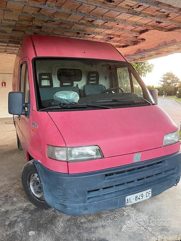 Usata Fiat Ducato 1997 Rosso Furgone