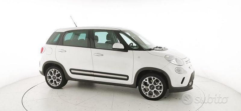 Usata Fiat 500L Trekking 95 CV (69 kW) 2015 Bianco Monovolume