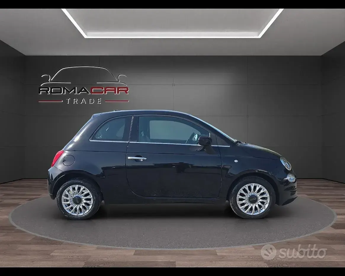 Usata Fiat 500 Lounge 69 CV (50 kW) 2019 Nero Monovolume