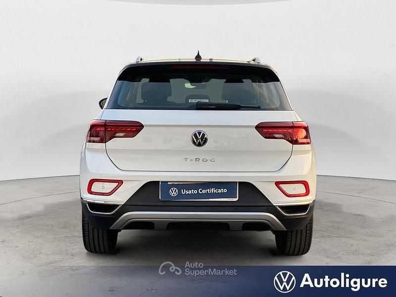 Usata VW T-Roc Style 110 CV (80 kW) 2023 Bianco SUV