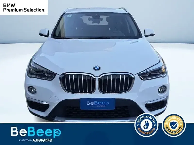 Usata BMW X1 xLine 150 CV (110 kW) 2017 Bianco pastello SUV