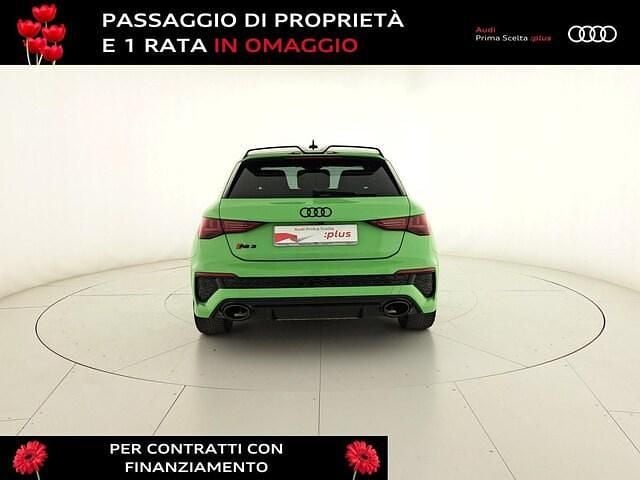 Usata Audi RS3 Sportback Ambiente 400 CV (294 kW) 2024 Verde kyalami Utilitaria