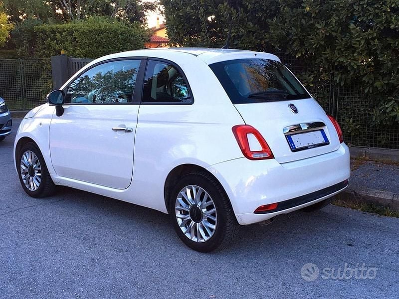 Usata Fiat 500 69 CV (50 kW) 2016 Bianco Utilitaria