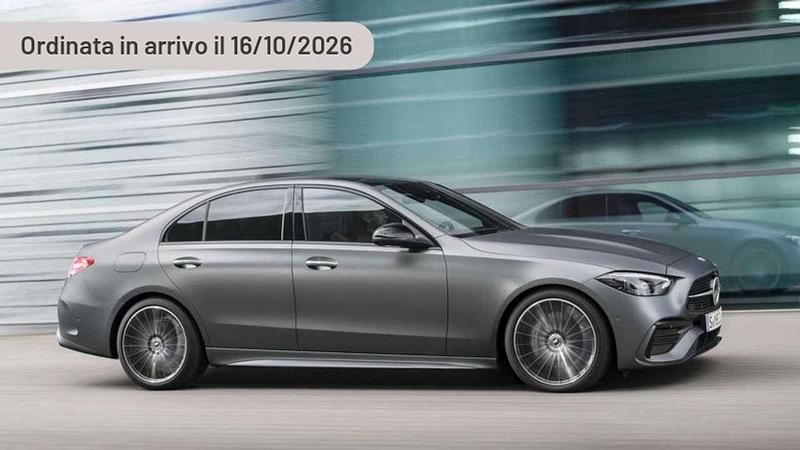 Usata Mercedes C300e Advanced 265 CV (194 kW) 2024 Argento Berlina