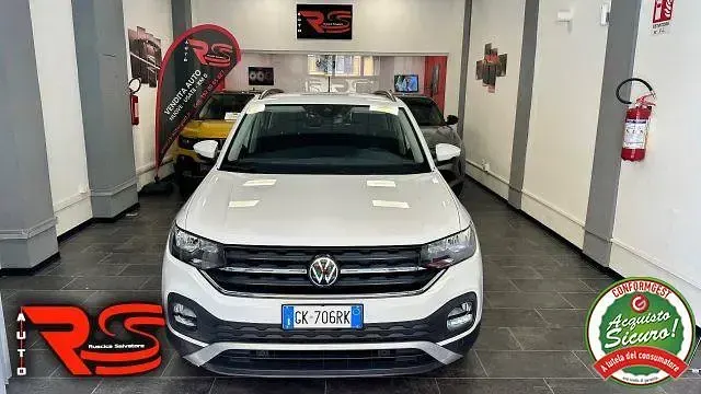 Usata VW T-Cross Style 110 CV (80 kW) 2022 Bianco SUV
