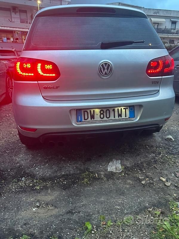 Usata VW Golf VI 110 CV (80 kW) 2008 Grigio Utilitaria