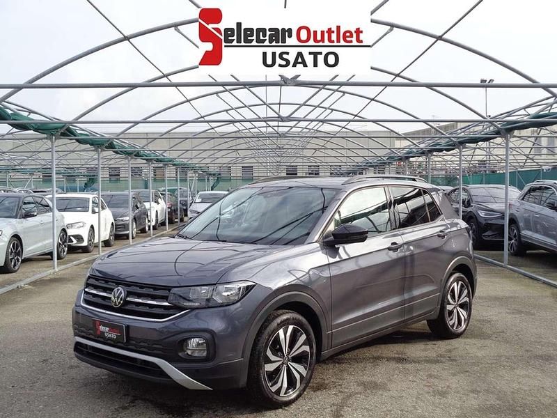 Grigio Usata 2022 VW T-Cross Style SUV | 18.500 € (Buon prezzo) - Immagine 1/4