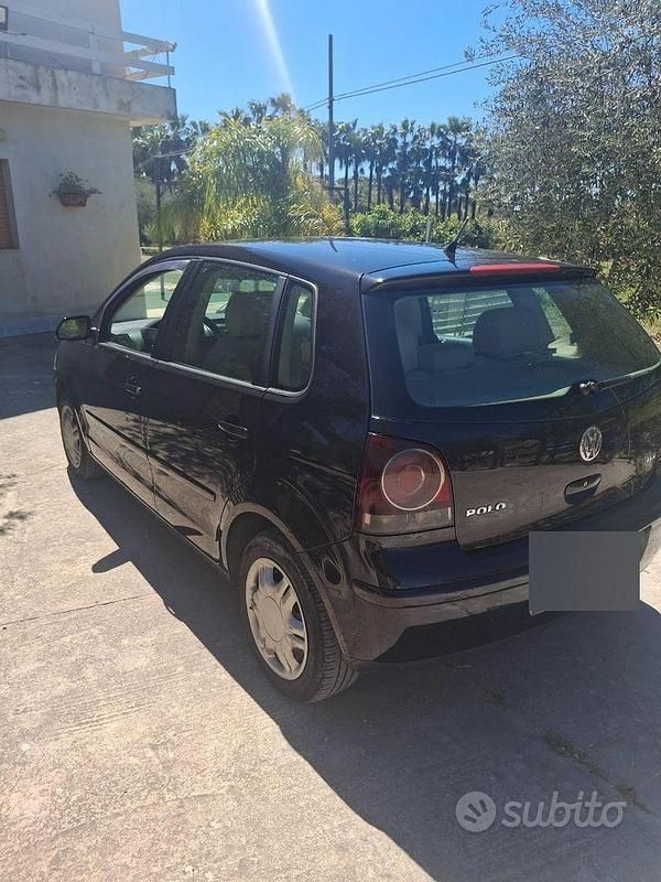 Usata VW Polo 69 CV (50 kW) 2005 Nero Utilitaria