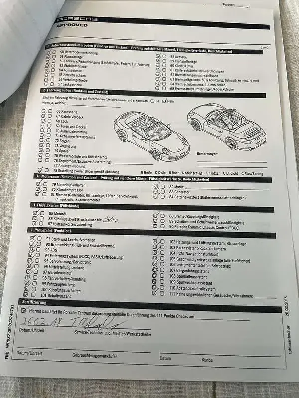 Usata Porsche 997 408 CV (300 kW) 2012 Bianco Cabrio