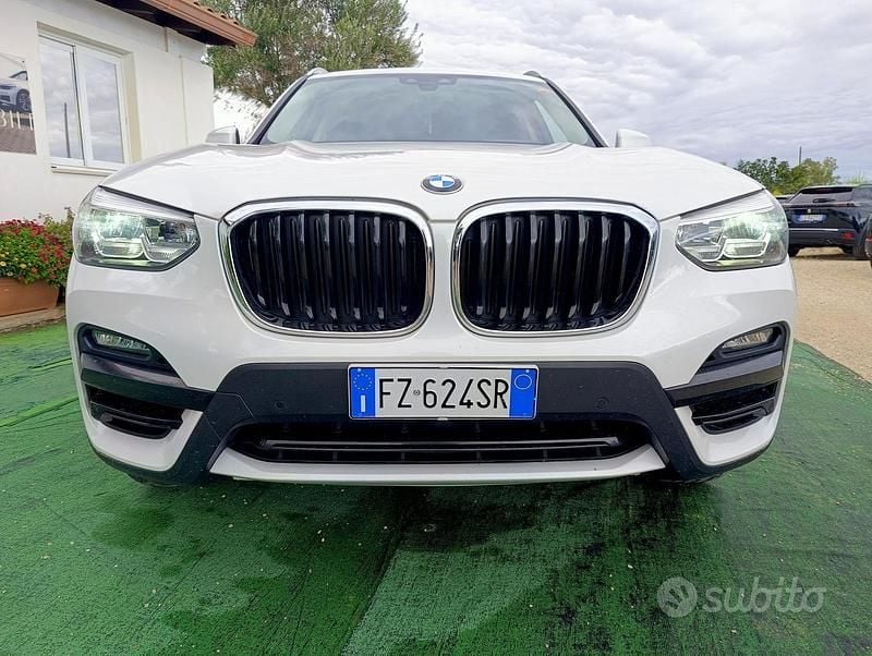 Begagnad BMW X3 Advantage 190 HK (139 kW) 2019 Vit SUV