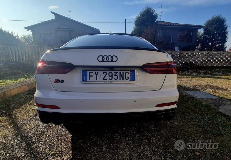 Usata Audi S6 Ambiente 350 CV (257 kW) 2019 Bianco Berlina