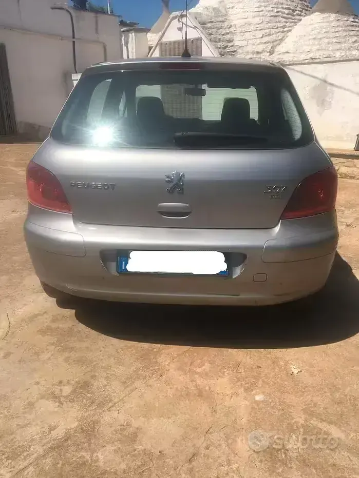 Usata Peugeot 307 68 CV (50 kW) 2005 Grigio Utilitaria