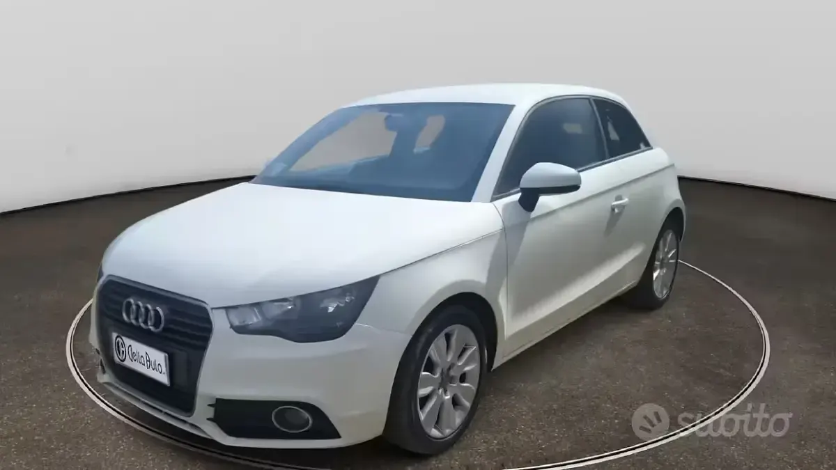 Usata Audi A1 Ambition 105 CV (77 kW) 2011 Bianco Utilitaria