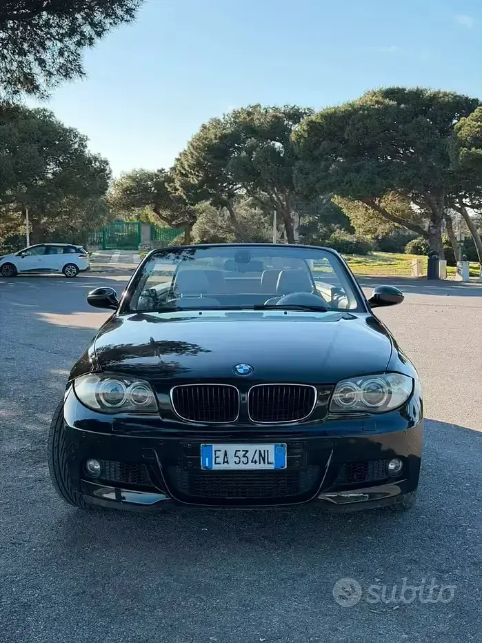 Usata BMW 118 Cabriolet M Sport 143 CV (105 kW) 2010 Nero Cabrio