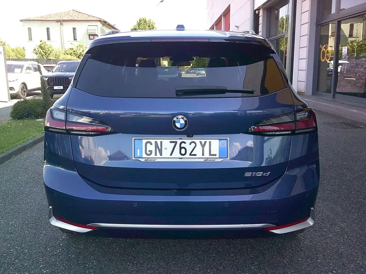 Usata BMW 218 Active Tourer Luxury Line 150 CV (110 kW) 2021 Blu/azzurro Monovolume