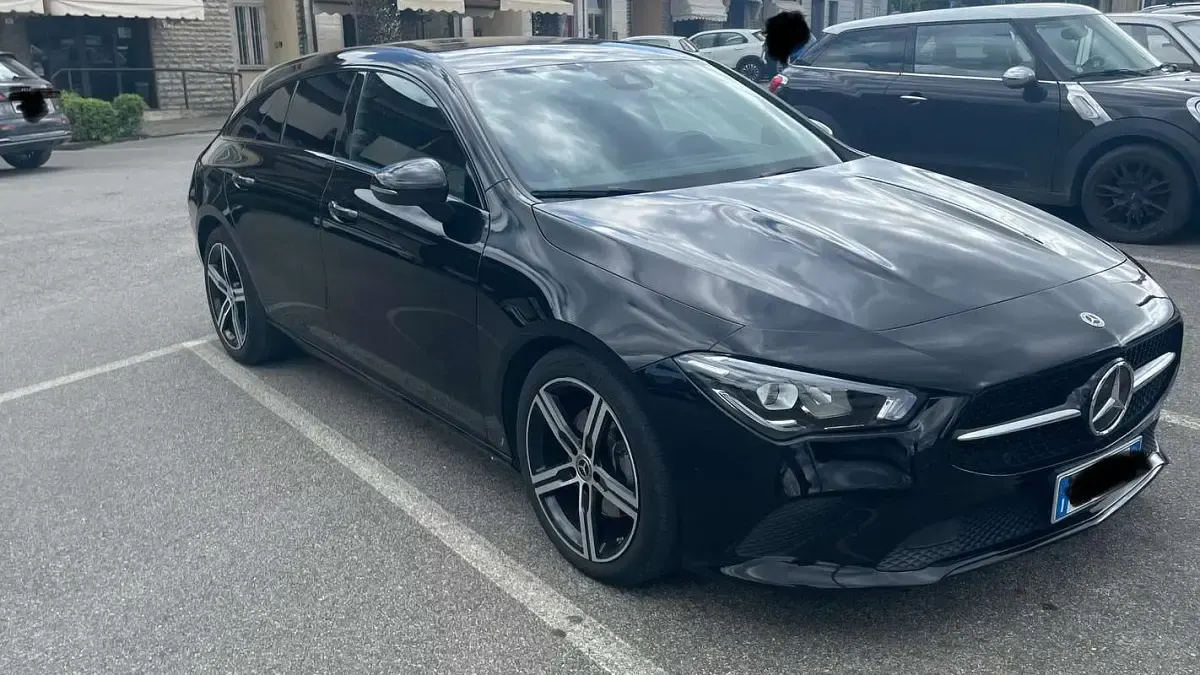 Usata Mercedes CLA180 116 CV (85 kW) 2022 Nero Berlina