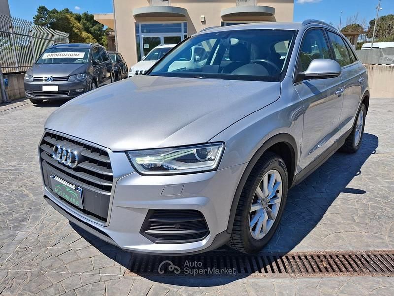 Usata Audi Q3 150 CV (110 kW) 2015 Argento SUV