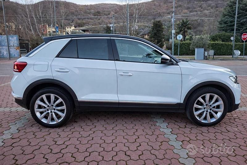 Usata VW T-Roc Advance 116 CV (85 kW) 2018 Bianco SUV