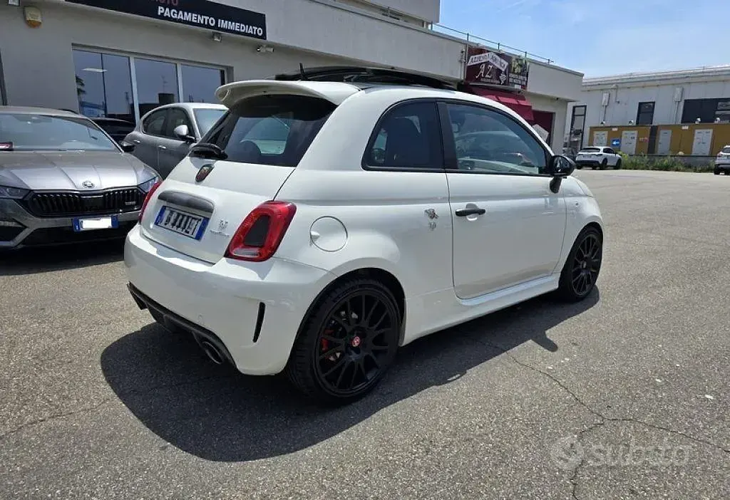 Usata Abarth 595 Competizione 179 CV (131 kW) 2016 Bianco Utilitaria