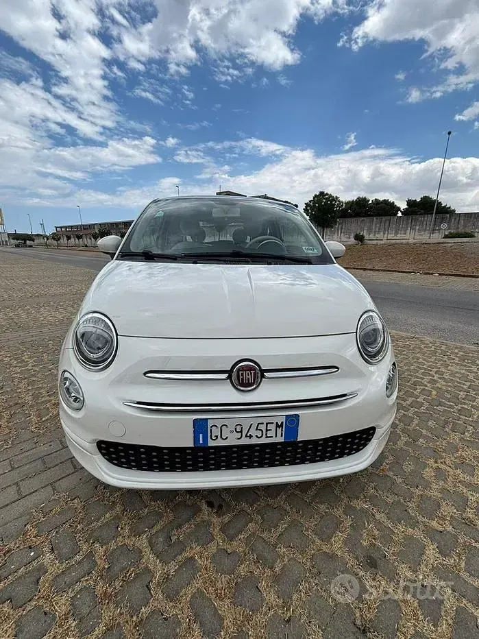 Usata Fiat 500 69 CV (50 kW) 2020 Bianco