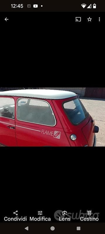 Usata Rover Mini 44 CV (32 kW) 1990 Rosso Utilitaria
