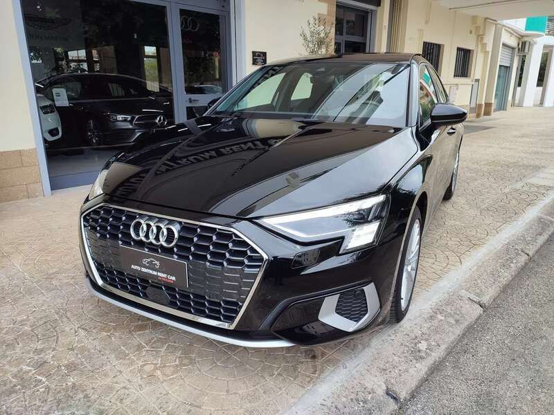 Usata Audi A3 Advanced 150 CV (110 kW) 2021 Nero Berlina
