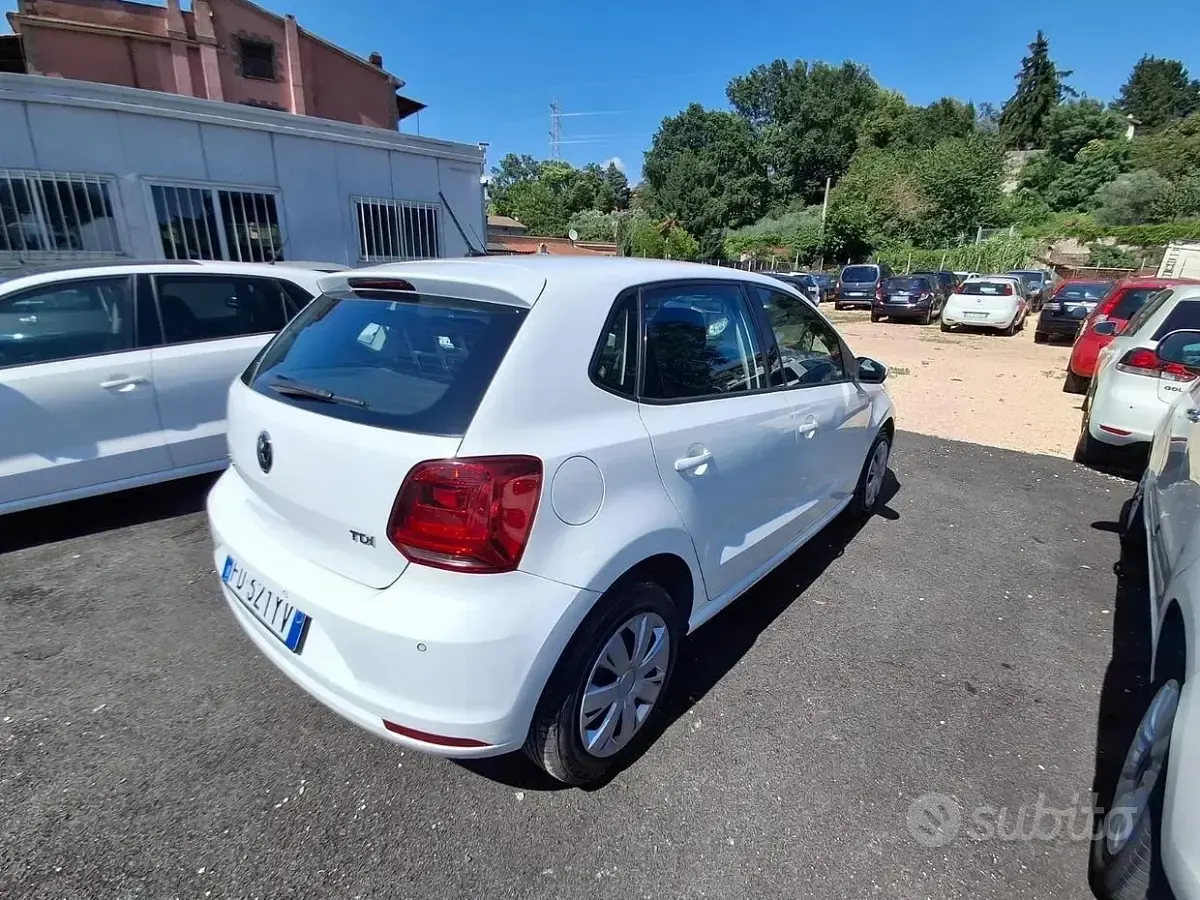 Usata VW Polo Business 75 CV (55 kW) 2016 Bianco Berlina