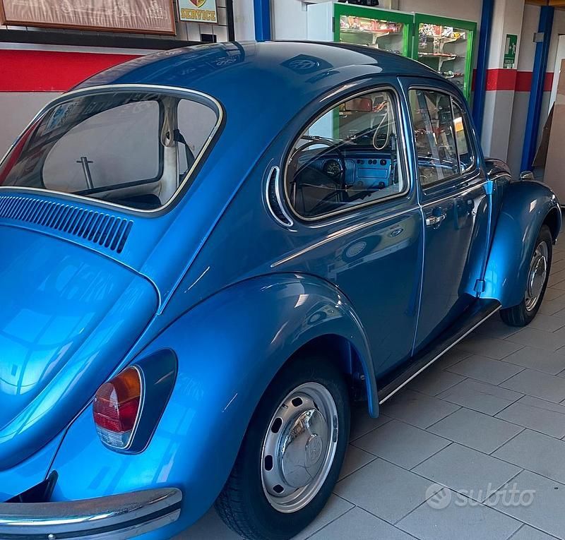 Usata VW Beetle 1970 Blu Utilitaria