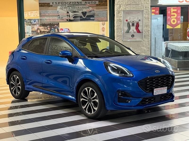 Usata Ford Puma ST-Line 125 CV (91 kW) 2023 Blu SUV
