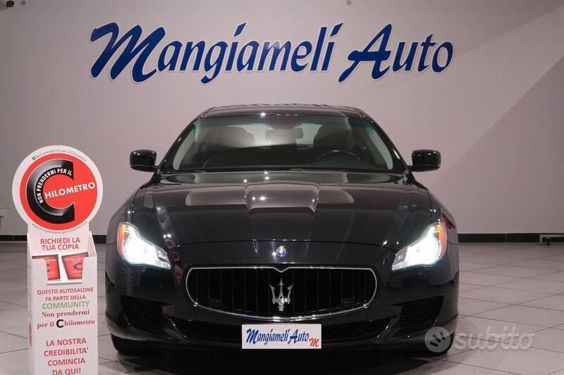 Nero Usata 2014 Maserati Quattroporte Tre volumi | 36.900 € - Immagine 1/4