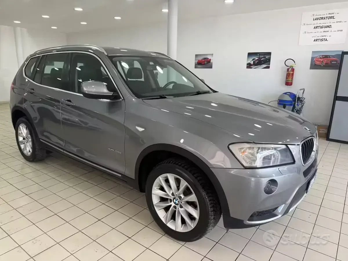 Usata BMW X3 190 CV (139 kW) 2014 Grigio SUV