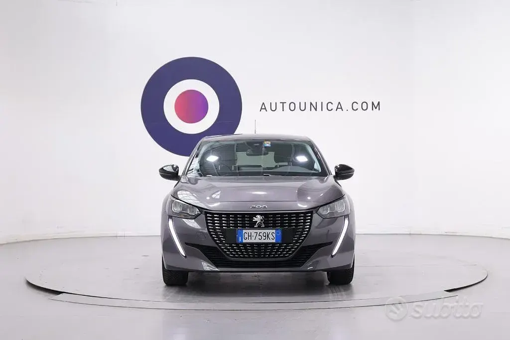 Usata Peugeot 208 101 CV (74 kW) 2022 Grigio Utilitaria