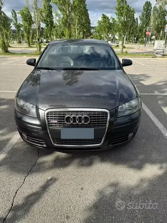 Usado Audi A3 140 CV (102 kW) 2008 Negro Utilitario