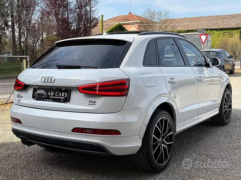 Usata Audi Q3 S-line plus 177 CV (130 kW) 2013 Bianco SUV