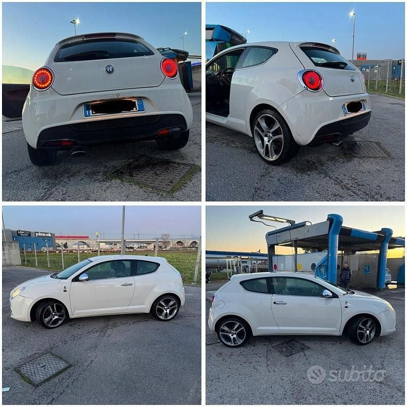 Usata Alfa Romeo MiTo Progression 120 CV (88 kW) 2010 Bianco Utilitaria