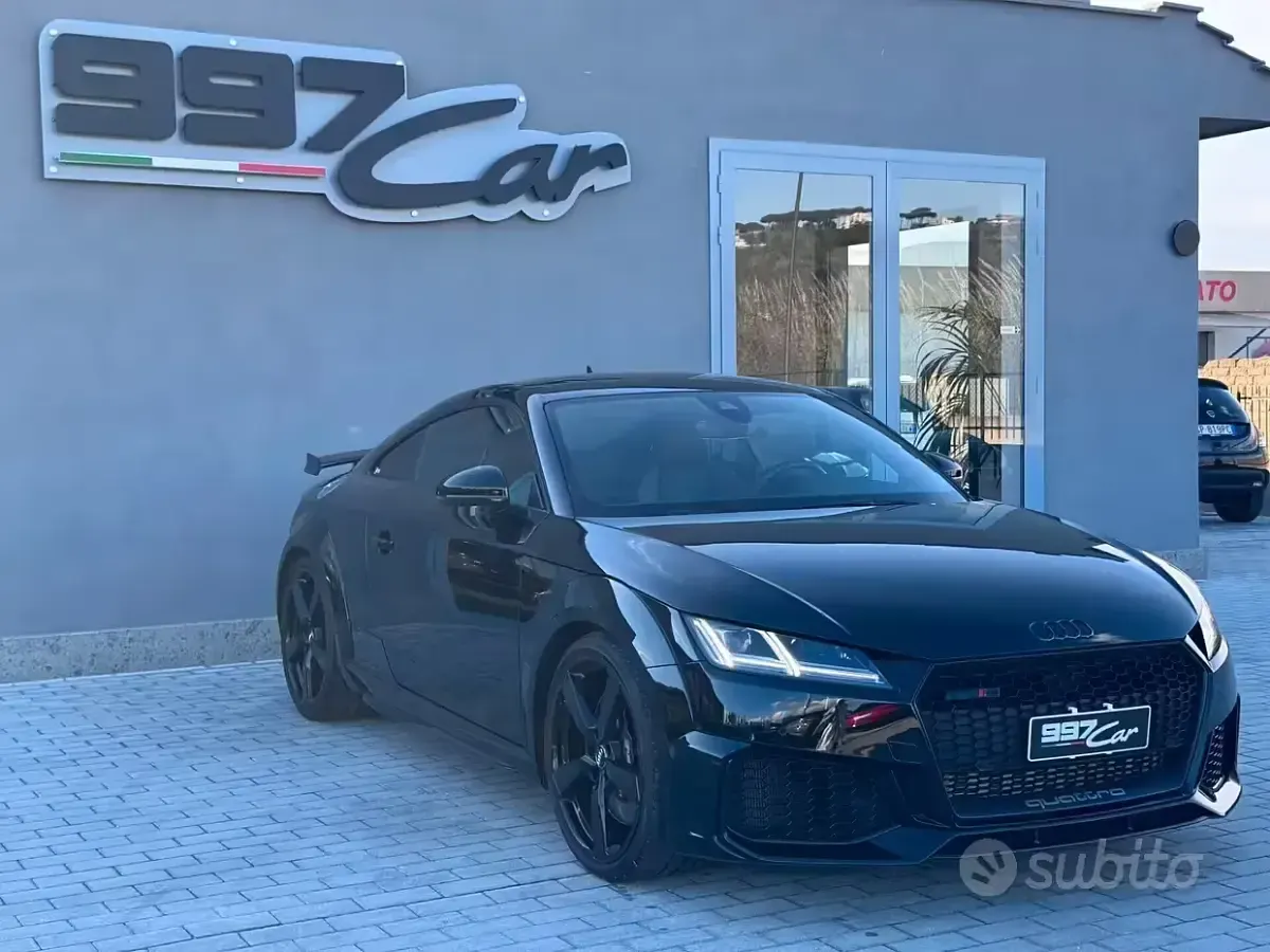 Usata Audi TT RS 400 CV (294 kW) 2020 Nero Coupé