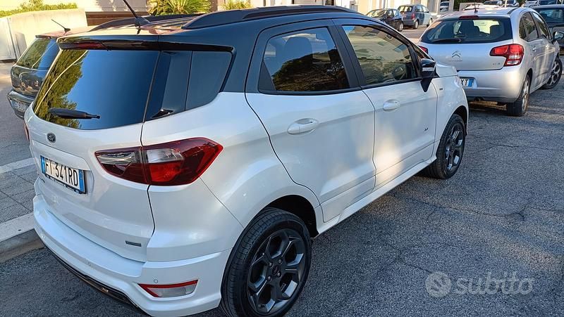 Usata Ford Ecosport ST-Line 125 CV (91 kW) 2019 Bianco SUV