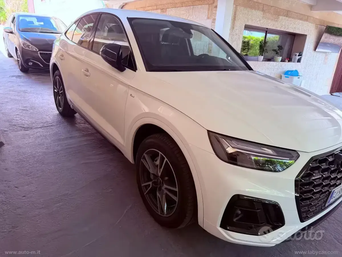 Usata Audi Q5 S-line plus 204 CV (150 kW) 2023 Bianco SUV
