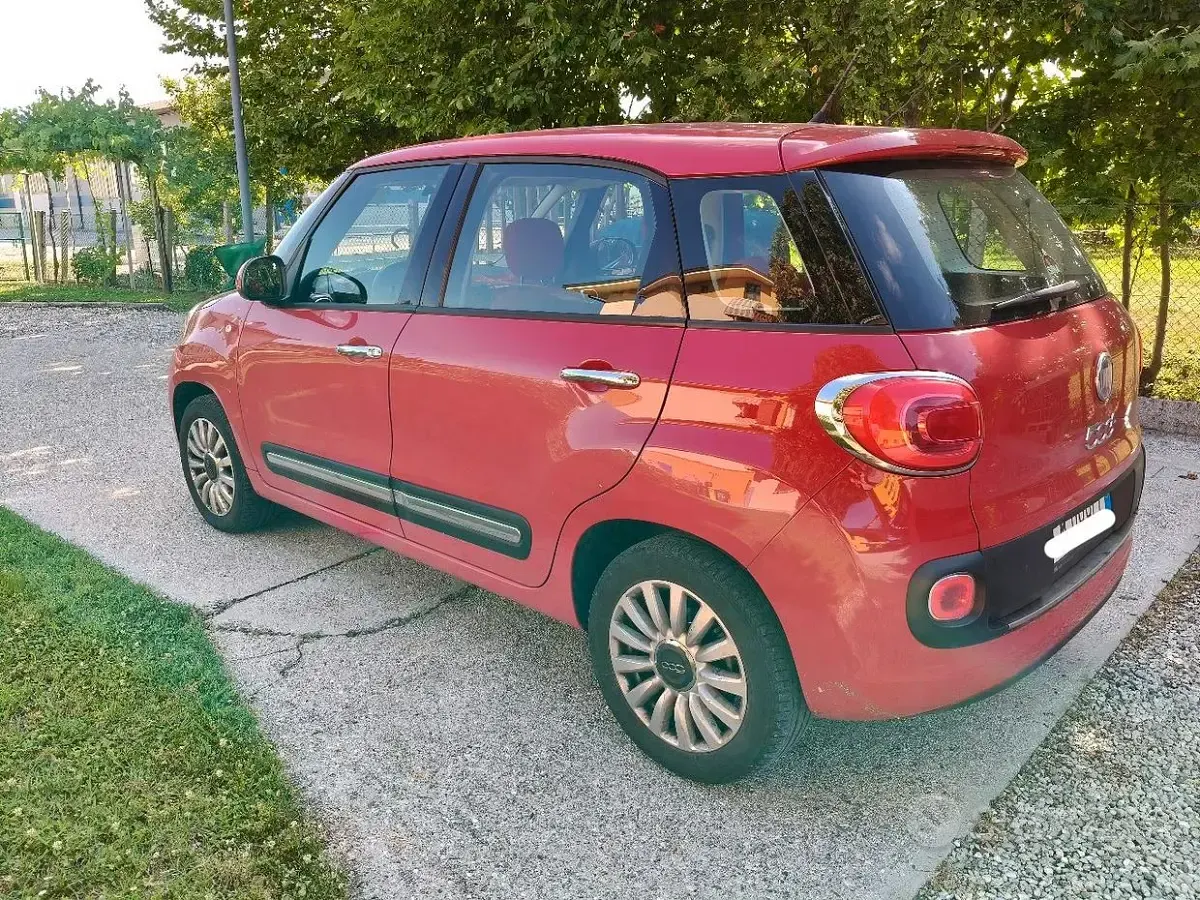 Usata Fiat 500L Easy 85 CV (62 kW) 2012 Rosso Monovolume
