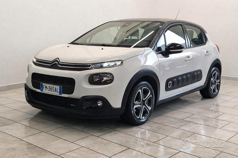 Usata Citroën C3 PureTech 82 CV (60 kW) 2017 Bianco Berlina