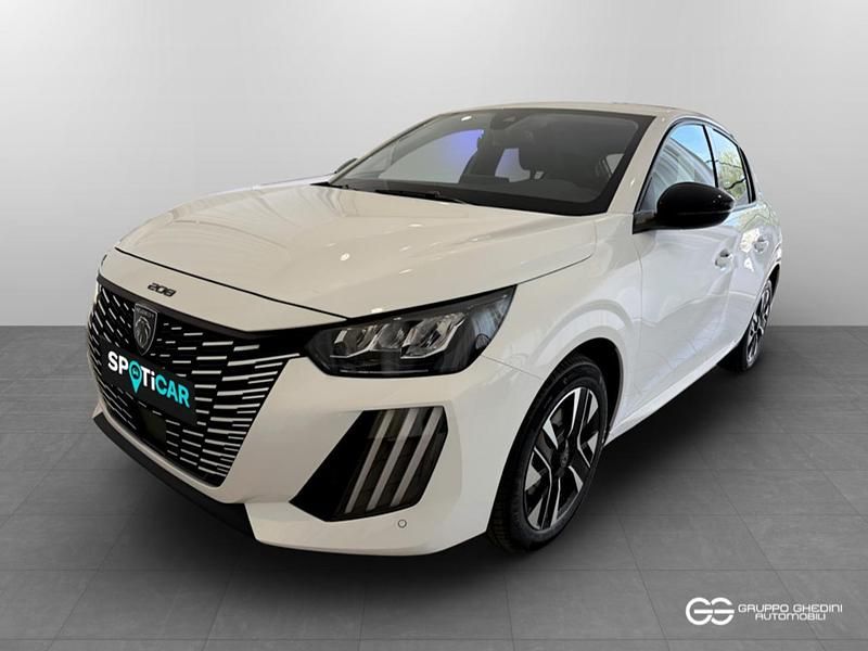 Nuova Peugeot 208 Allure 136 CV (100 kW) 2025 Bianco banchisa bianco banchisa Utilitaria