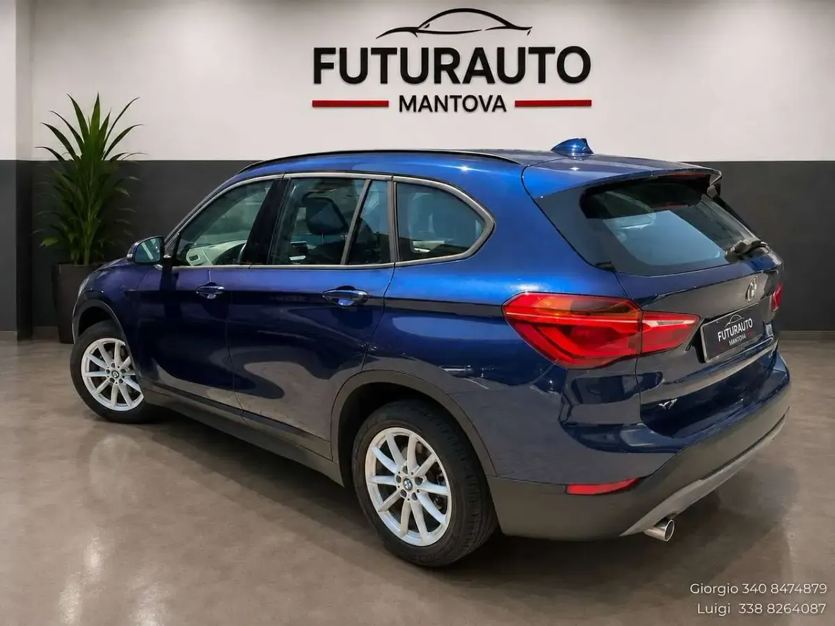 Usata BMW X1 150 CV (110 kW) 2019 Blu/azzurro SUV