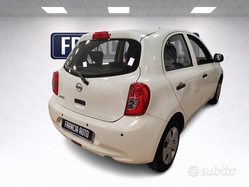 Usata Nissan Micra Acenta 80 CV (58 kW) 2016 Bianco Utilitaria