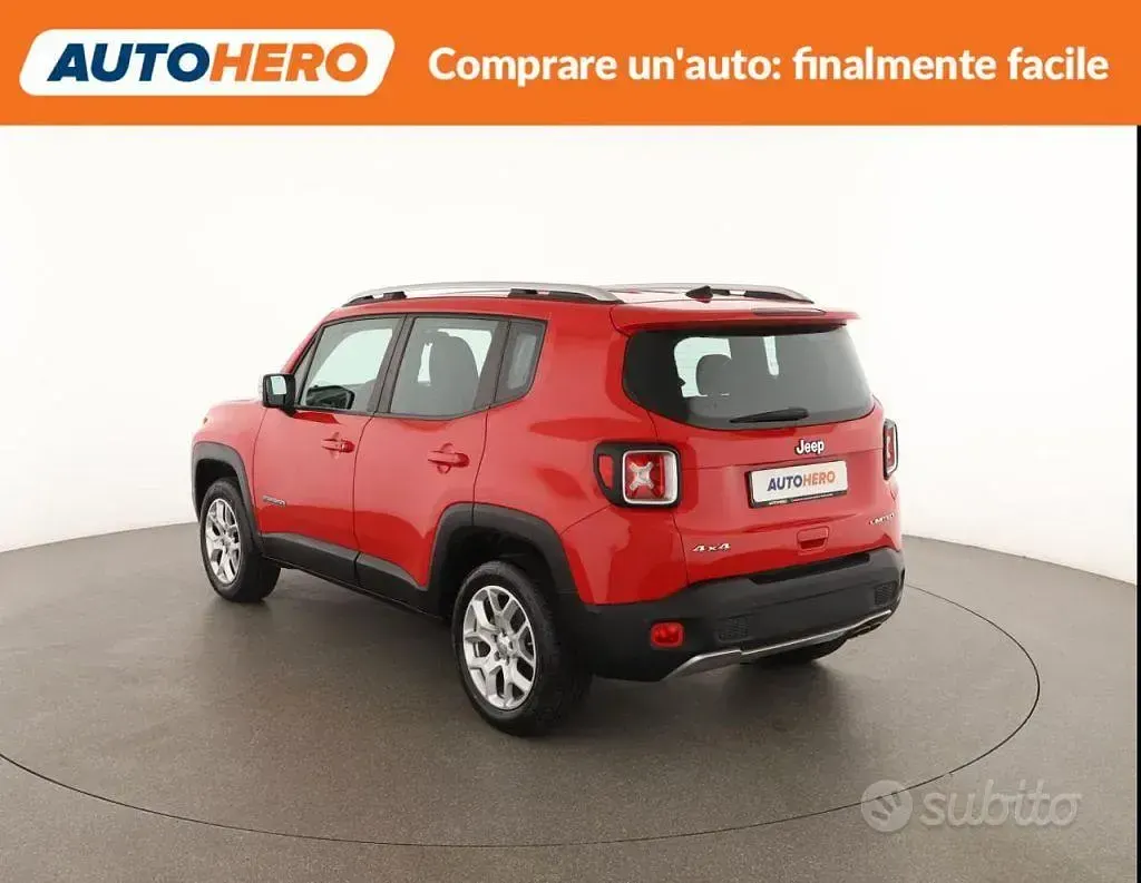 Usata Jeep Renegade 140 CV (102 kW) 2018 Rosso SUV