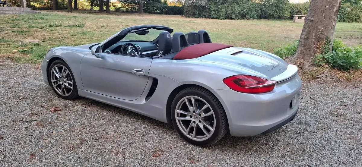 Usata Porsche Boxster 265 CV (194 kW) 2015 Argento Cabrio